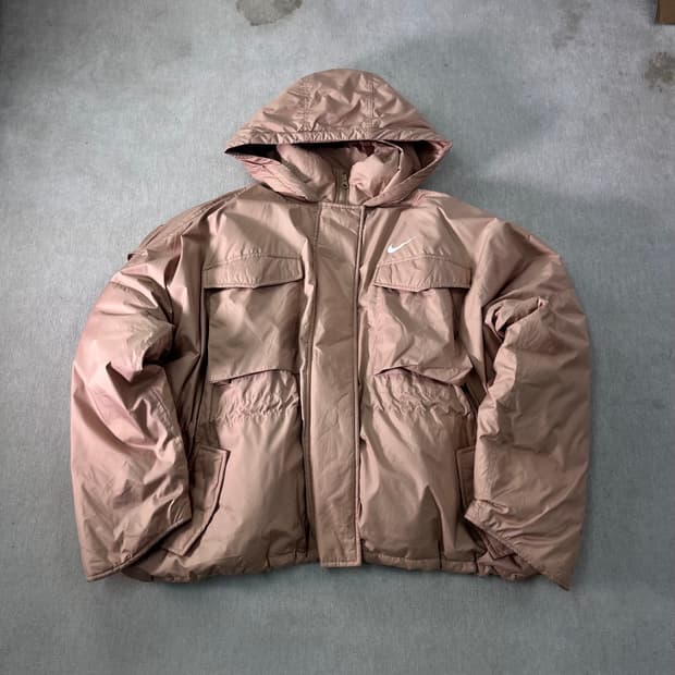 W 100 나이키 21FW 써마핏 리펠 M65 후디 푸퍼 패딩