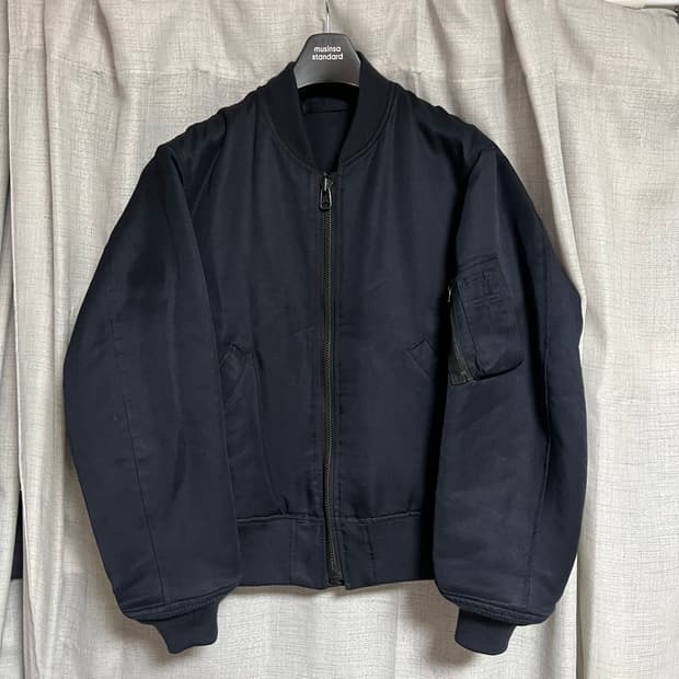 코모리 21aw 실크나일론 ma-1 3사이즈 샘플