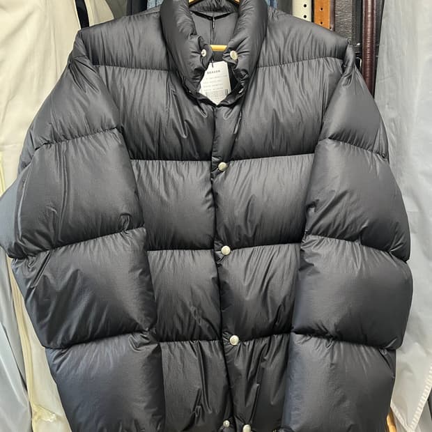 24aw 코모리 나일론 다운패딩 자켓 / 2