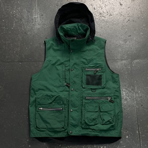 100 노스페이스 올드스쿨 피싱 베스트