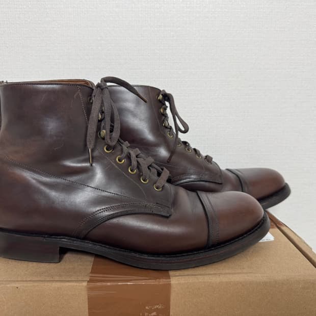 270 더블알엘 리빙스턴 레더 부츠 리빙스톤