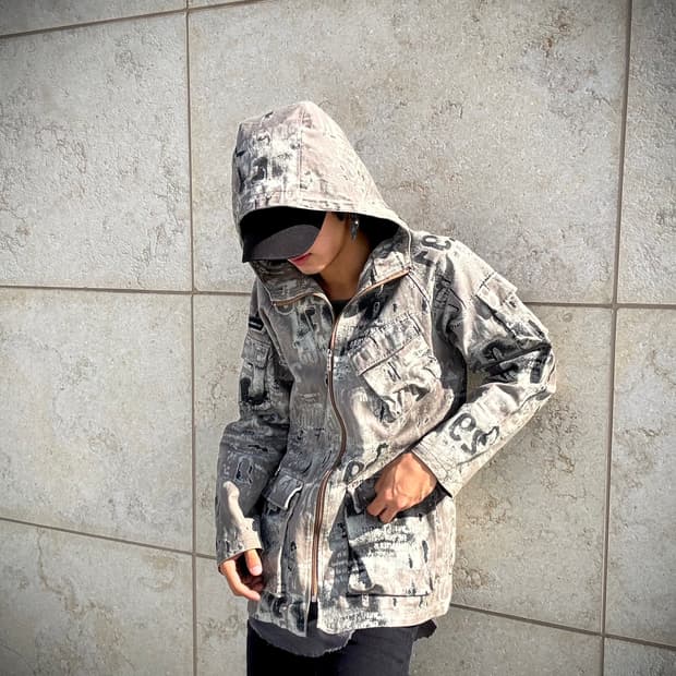 “Bernings sho”00‘s Print Multi Pocket Ho