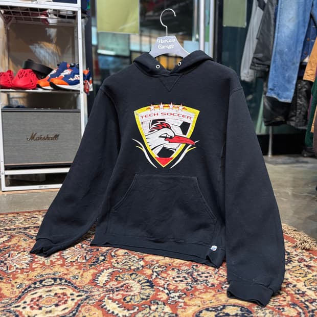 빈티지 러셀 후드 후디"S (S~M)" (504)