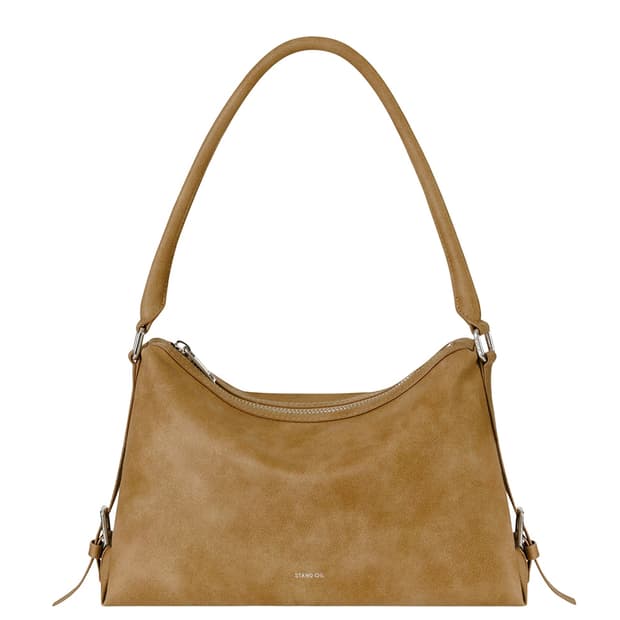 스탠드오일 머쉬백 미니 카멜 + 플리팅 미러 키링