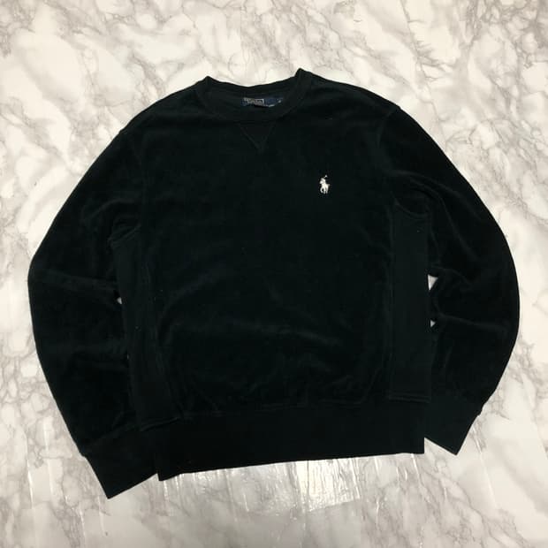 폴로 랄프로렌 벨벳 맨투맨 상태굿 희귀