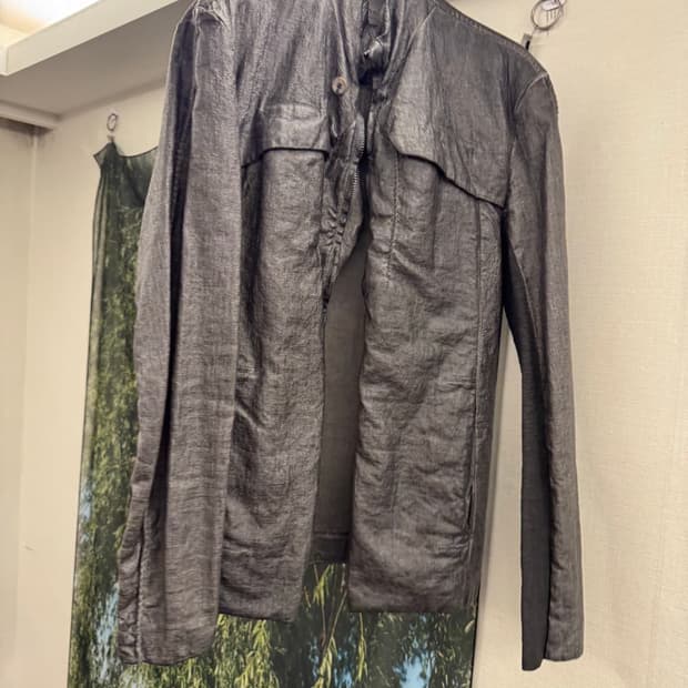 Transit 린넨 코튼 자켓