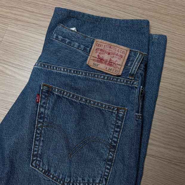 리바이스 00s 569 루즈 스트레이트 데님 MEXICO🇲🇽 