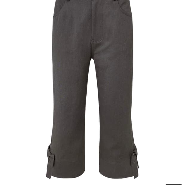 체메씨 카프리팬츠 차콜