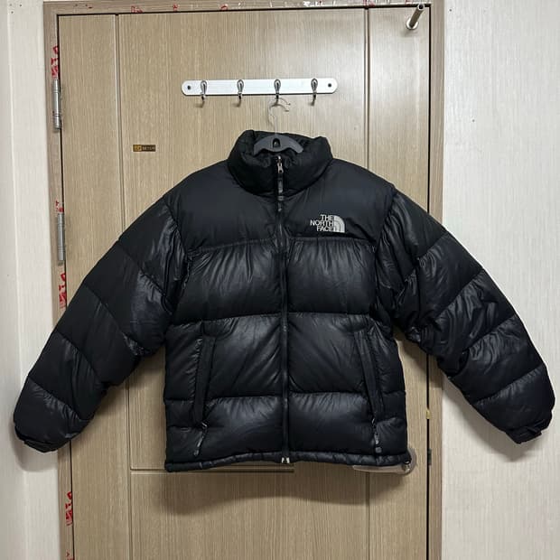 노스페이스 700 눕시 패딩 블랙 M