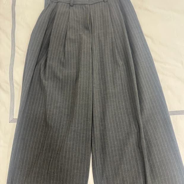 EBM 스트라이프 와이드 팬츠 EMP