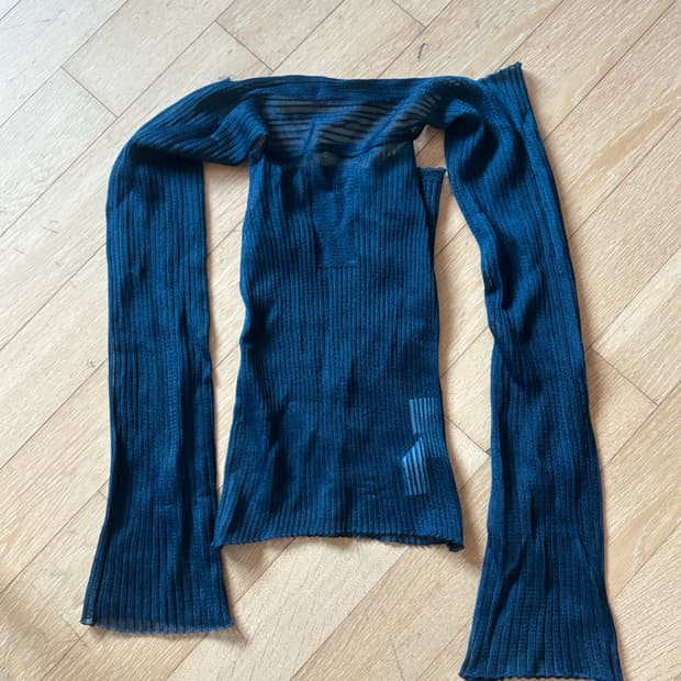 Ulika sanctus sheer tank top 울리카상투스 시어탑