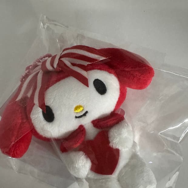 새상품 산리오 마이멜로디 키링 빨마