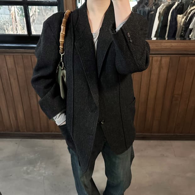 COMME DES GARCONS homme wool blazer