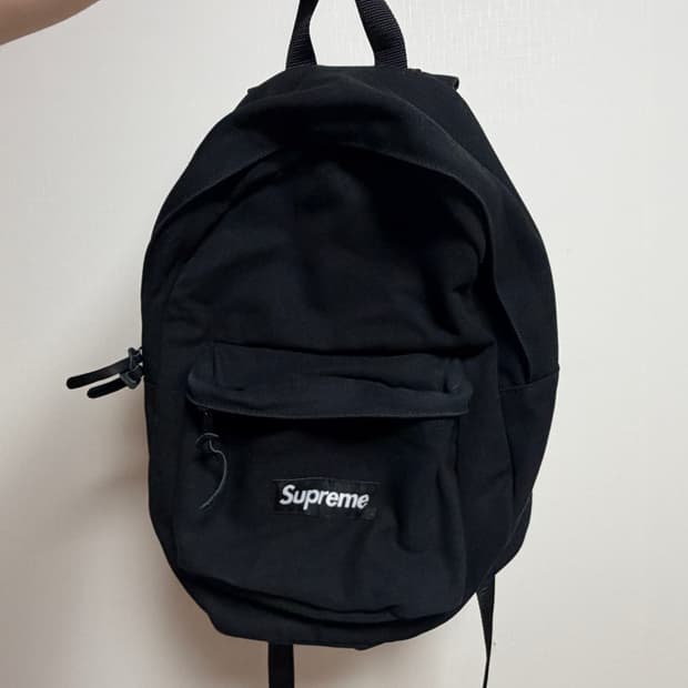 슈프림 캔버스 백팩