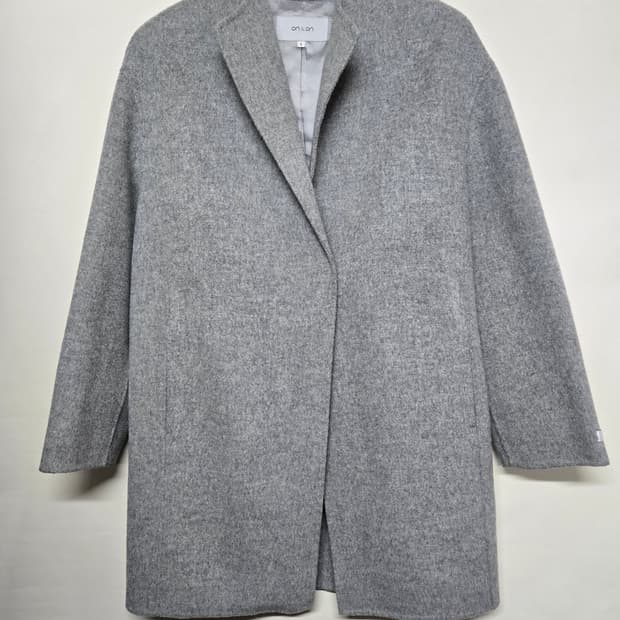 온앤온 회색 모 코트 82-90-160  (1)