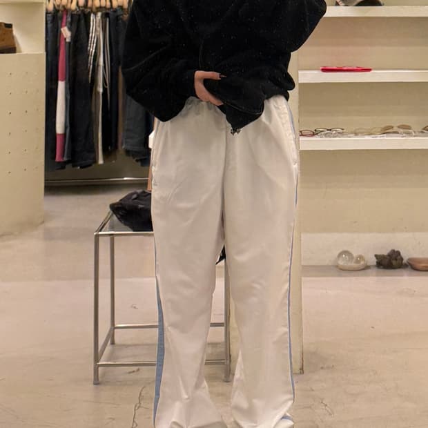 아디다스 빈티지 폴리쉘 트랙 팬츠 U1472