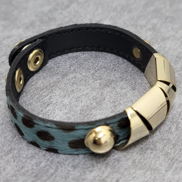 leopard stud bracelet 