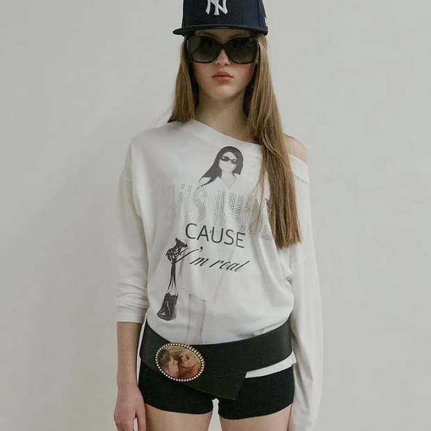 스컬프터 어반 뮤즈 티 애시드 원숄더