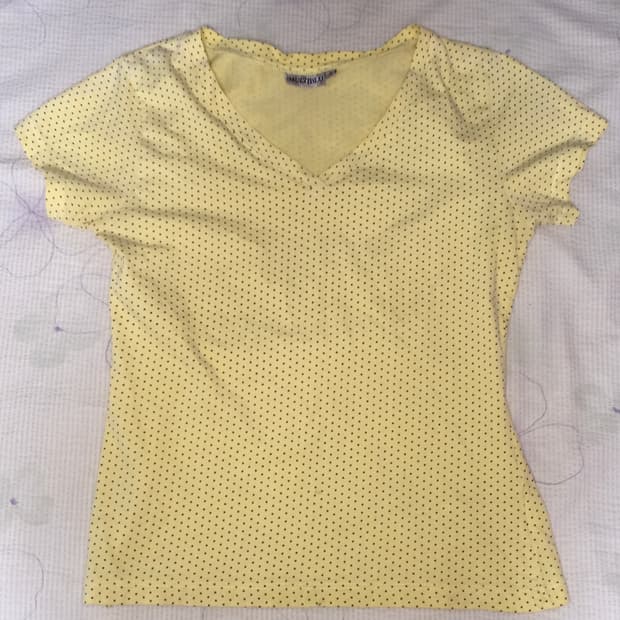 Japanese vintage 도트 티셔츠