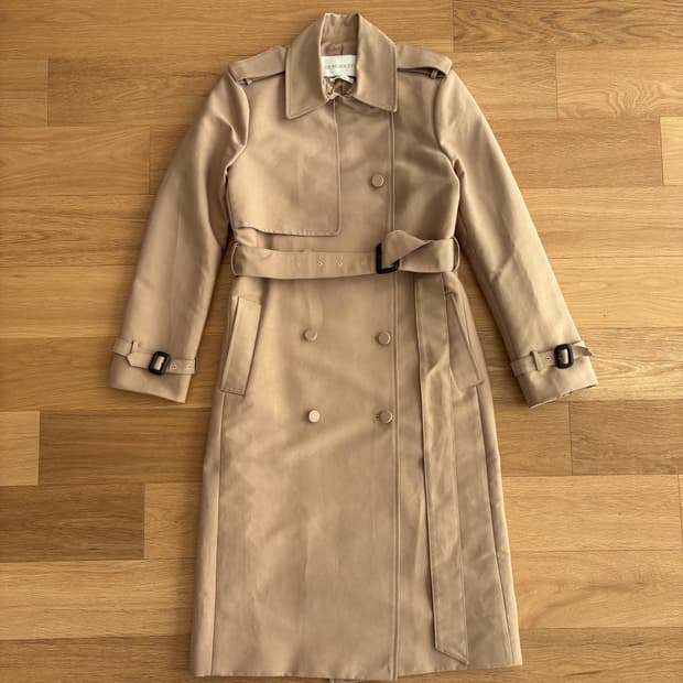 시에 / 더 실루엣 트렌치 코트