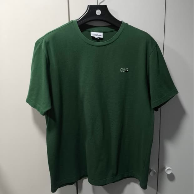 105 라코스테 베이직 크루넥 티셔츠