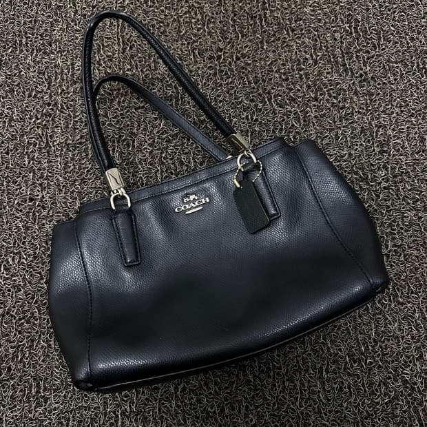 COACH 코치 정품 숄더 크로스백 블랙