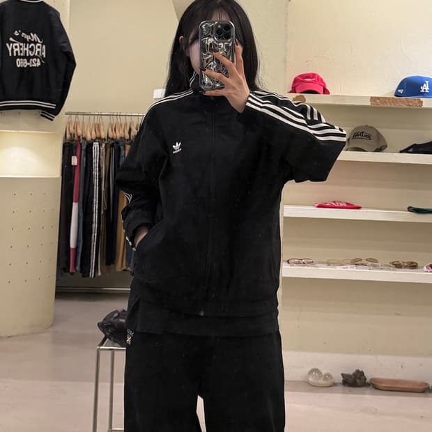 아디다스 락업 트랙탑 블랙 U1547