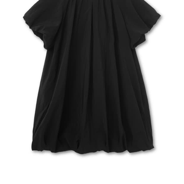 Cosmoss VOLUME MINI DRESS (EBONY BLACK)