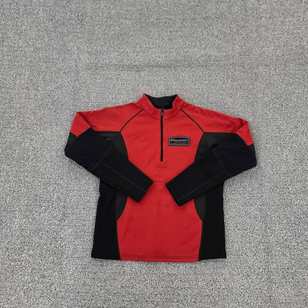[95] 디스커버리 기모 반집업 긴팔티 1217J1