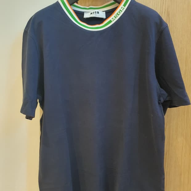 MSGM 남성 면 반팔 판매합니다!