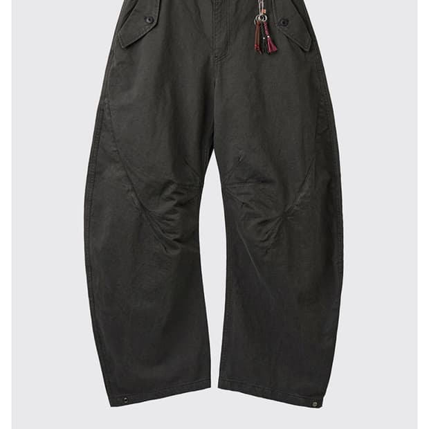 (2) 아르반 커브드 팬츠 차콜