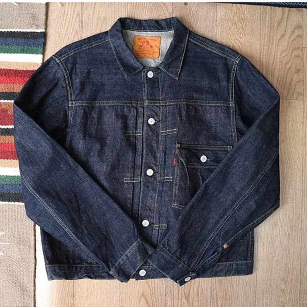 
일본판 JELADO 407EXX 1세대 셀비지 데님자켓 506xx스타일