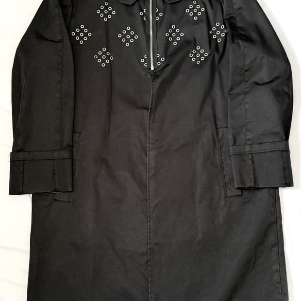 라프시몬스 16ss 아일렛 코트