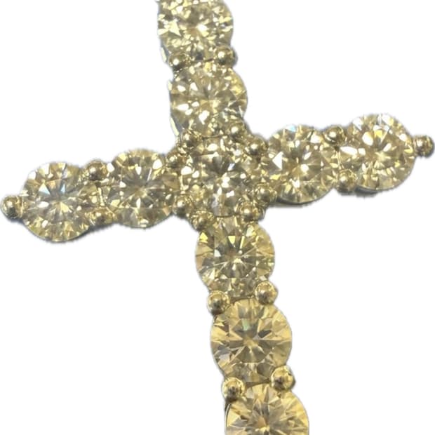 모이사나이트 테니스팔찌 목걸이 