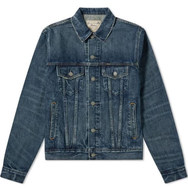 [POLO Ralph Lauren]폴로 아이콘 데님 트러커 L사이즈