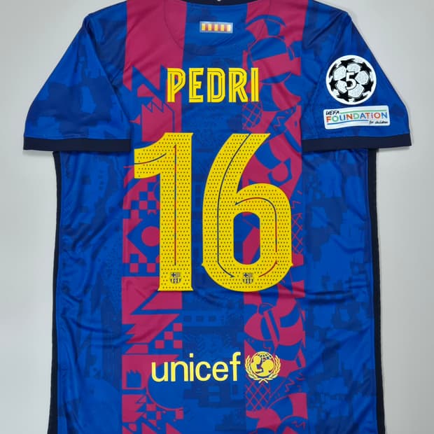 21-22시즌 바르셀로나 써드 페드리 유니폼 M 레플리카