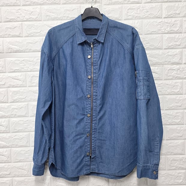 택포) 준지 juun.j 데님 셔츠 L