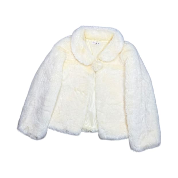 Vintage 빈티지 페이크 퍼 케이프 자켓