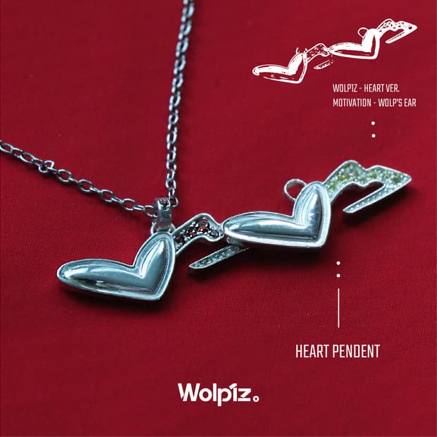 [WOLP1Z : HEART1Z PENDENT]