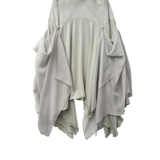 구함)클라따 chiffon flutter skirt 쉬폰 플러터 스커트