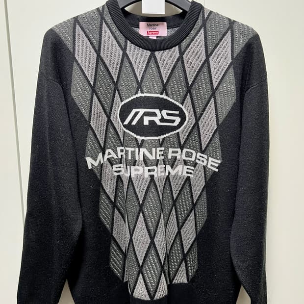 [xl] 슈프림 마틴로즈 스웨터 블랙
