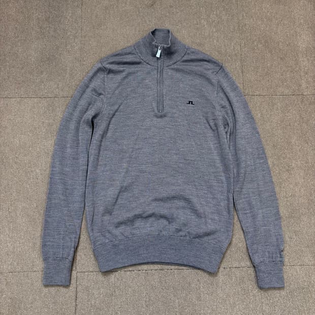 J LINDEBERG 제이린드버그 키안투어 메리노울 반집업 니트 m