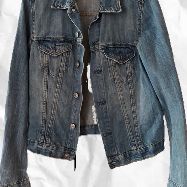 H&M 청자켓