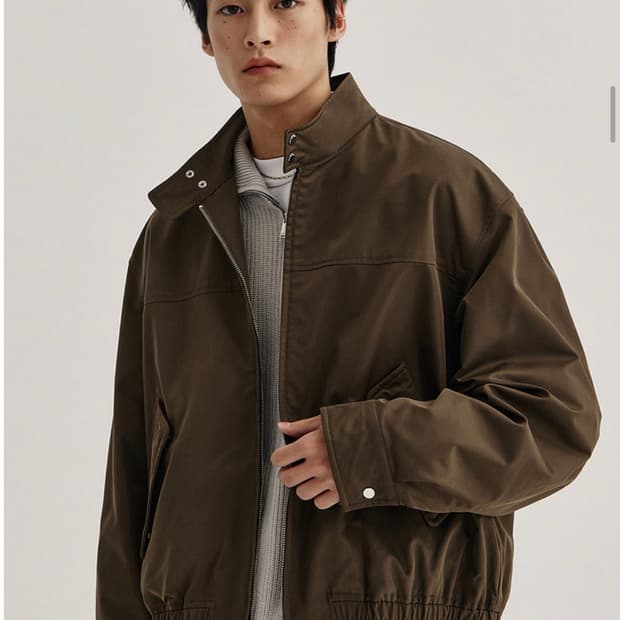 키뮤어 헤링턴자켓 브라운