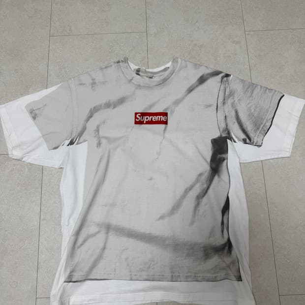 (M) 슈프림 mm6 마르지엘라 반팔 티셔츠