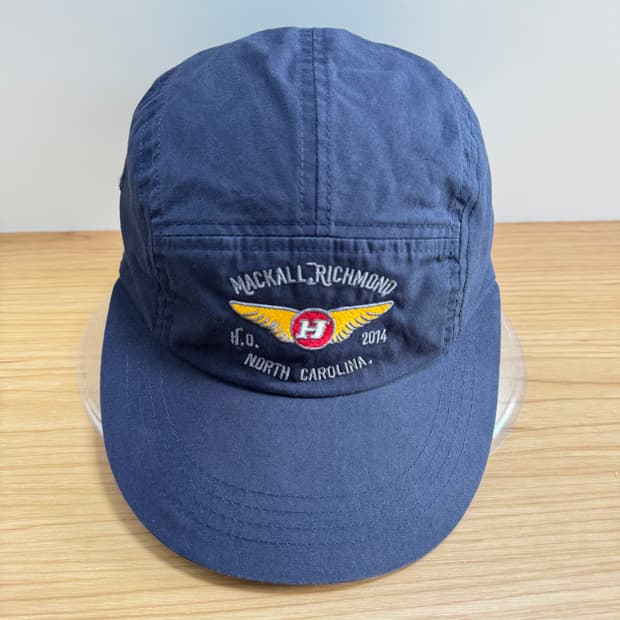 하이드 아웃 H Wings 캠프 캡 (Navy)