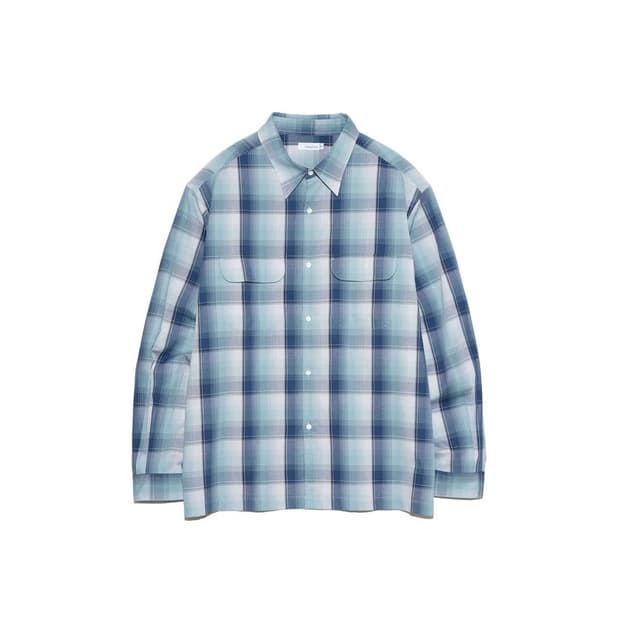 [XL] 나나미카 25ss 피케 셔츠 네이비x민트