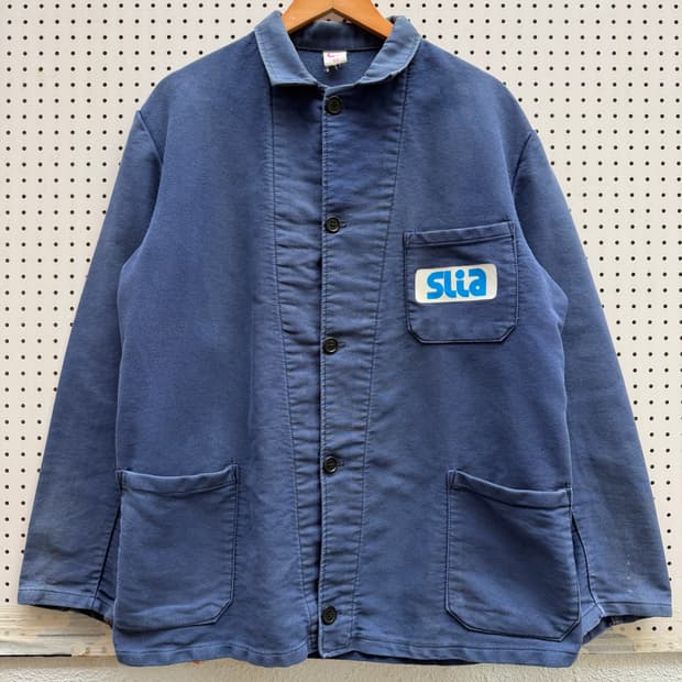 OLD VINTAGE FADED MOLESKIN 몰스킨 프렌치워크자켓