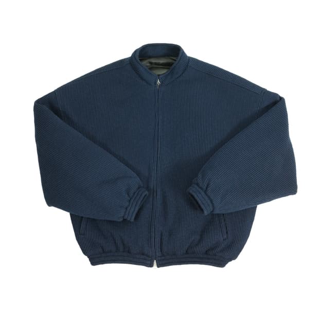 논노드 니트 봄버 네이비