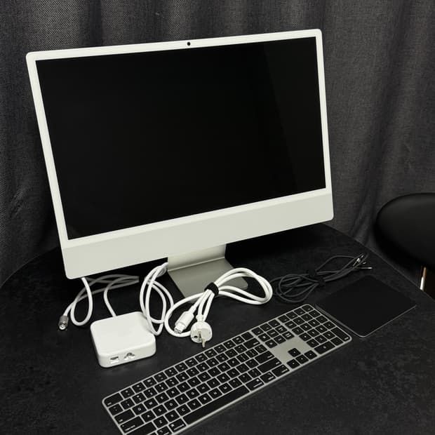 애플 아이맥 M4 10코어 실버 최상위 모델 새상품